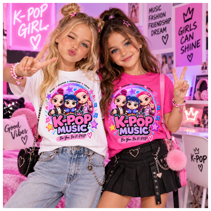 T-SHIRT K-POP STARS