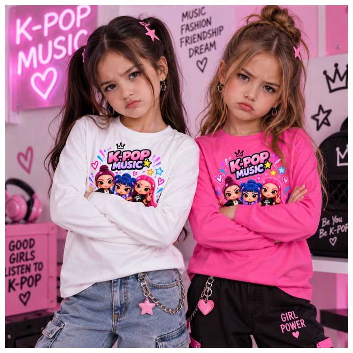 T-SHIRT M/L K-POP MUSIC TRIO