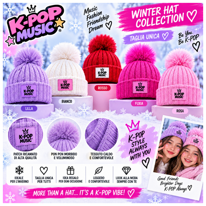 CAPPELLI CON PON PON K-POP MUSIC
